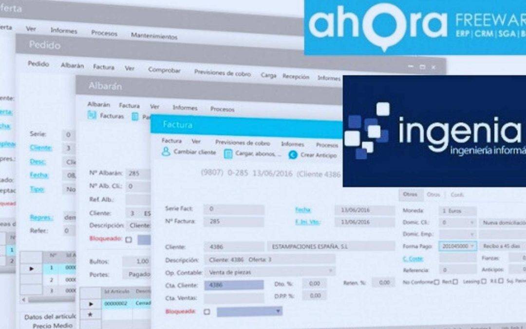 Informática Ingenia ofrece la solución perfecta para pequeñas empresas que busquen un software de gestión sencillo y de calidad
