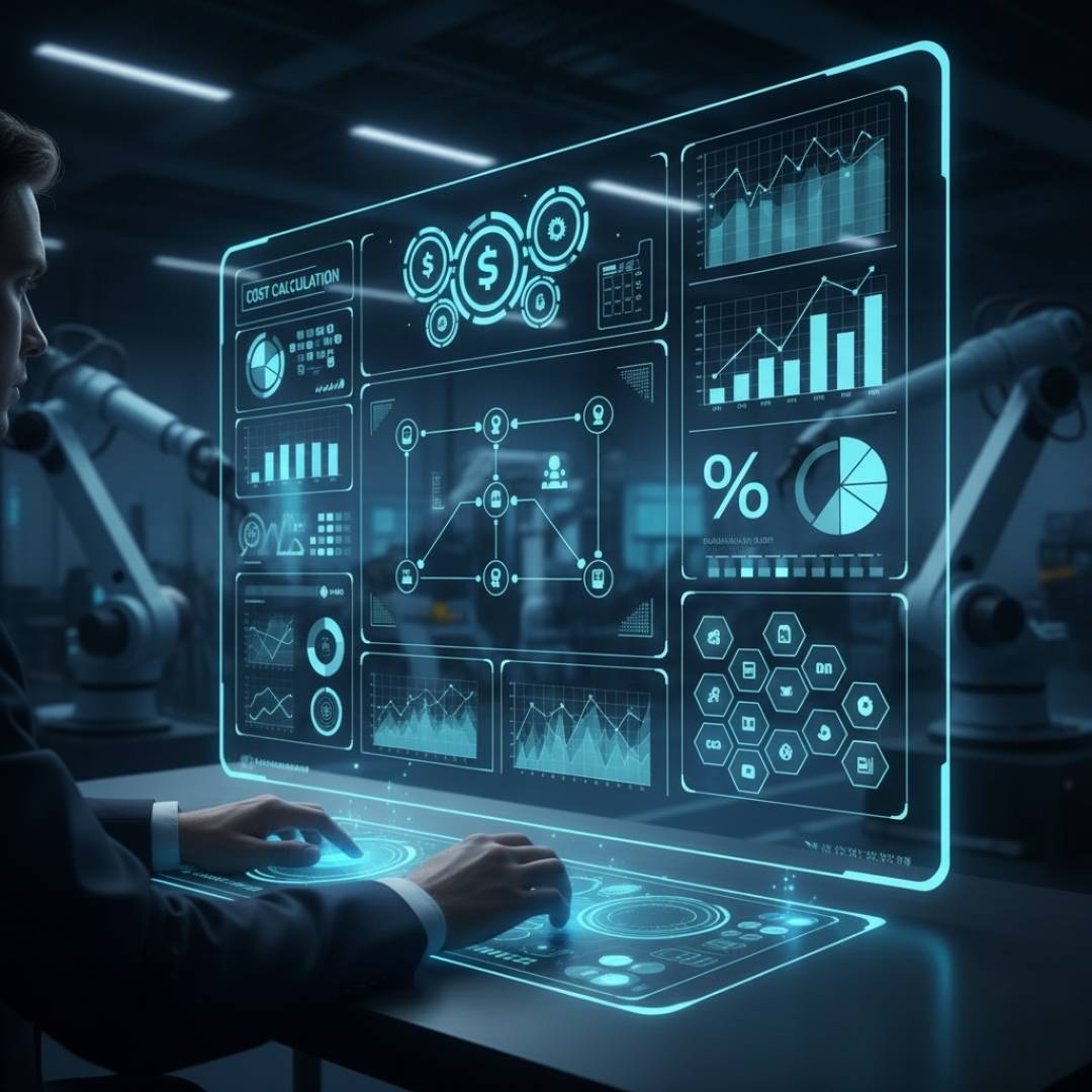 Cálculo de costes por pieza - ERP de fabricación XE5